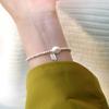 Natural Baroque Pearl 925 Sterling Silver Bracelet New Fashion Jewelry for Women
