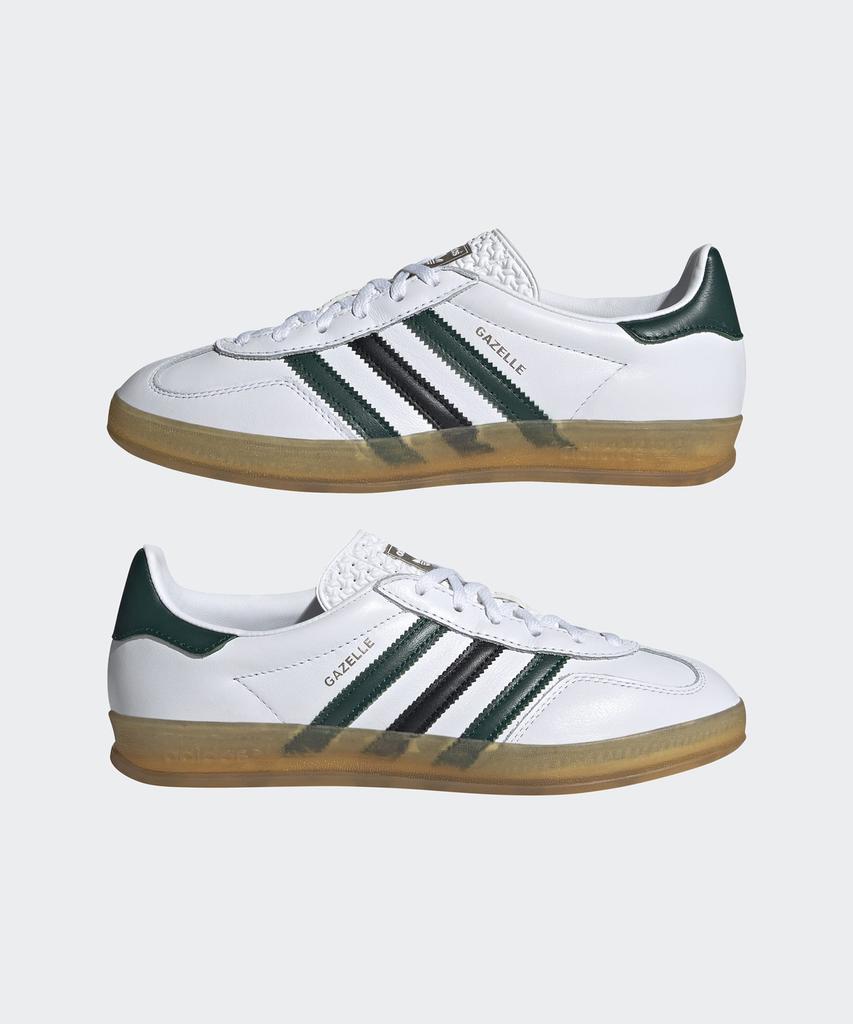 adidas Gazelle Indoor - Белый:Зеленый / Ie2957