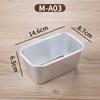 Thicken Aluminum Alloy Bakeware Food Storage Tray Toast Cake Baking Pan Plates Cheese Bread Mold Box Kitchen Dining Accessories