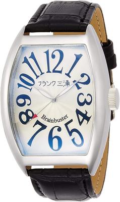FRANKMIURA Watch Unit 6 Magnum кожаный ремешок белый [FRANKMIURA] FM06K-W мужские