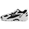 Nb 828 Mesh Fabric Synthetic Leather Sports Low-Top Lifestyle Shoes Unisex Sneaker Black White ML828CC