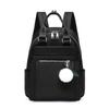 Schoolbag1011 new fashion trend dual-purpose portable backpack women's simple leisure large capacity backpack wholesale