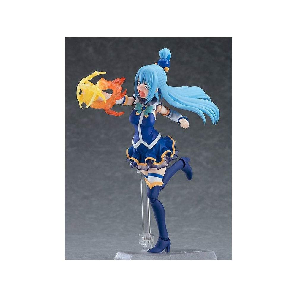Благословение figma на эту замечательную подвижную фигурку, окрашенную в цвет Aqua, KonoSuba. Мир Бога! немасштабируемый АБС и ПВХ