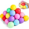 LovesTown 36 шт. Медленно поднимающиеся антистрессовые мячи, Разноцветные эластичные сенсорные мячики для непосед, Мячики для сжимания, Мячики для снятия тревоги и стресса для спортсменов, школы