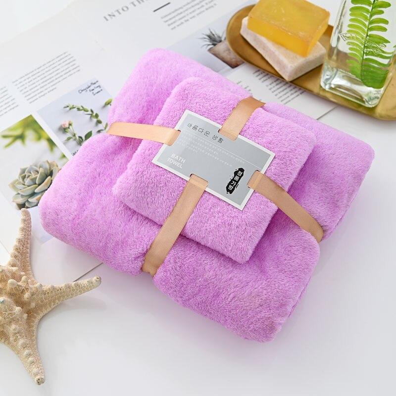 Набор коралловых бархатных полотенец, банное полотенце, домашнее большое размеры, водопоглощающее, быстросохнущее, пляжное, для плавания, аксессуары для ванной комнаты