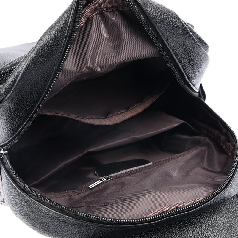 Мягкий кожаный рюкзак, женский рюкзак большой емкости, студенческая дорожная сумка