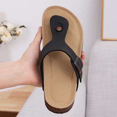 Модные детские женские шлепанцы из ПВХ, модные шлепанцы с регулируемыми ремешками и металлической пряжкой, новые летние ретро-сандалии, уличные пляжные шлепанцы