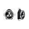 2Pcs Crystal Decoration Car Emblem Self Adhesive Mini Storage Hooks For Mitsubishi L200 Pajero Eclipse Cross Xpander Outlander