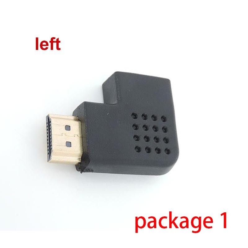 Регулируемый 90 270 градусов HDMI-совместимый мужской женский разъем адаптер видеокабель штекер удлинитель конвертер для HDTV Tv 4K