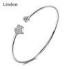 Линдон циркон браслет ювелирные изделия геометрические бусины браслеты-цепочки модный тонкий свадебный подарок для подруги женщин