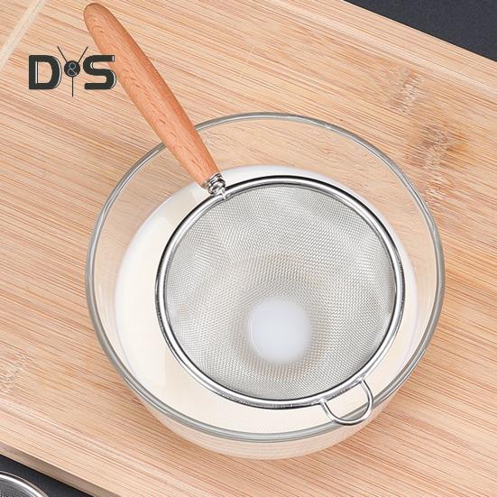 Легкая сушилка для лапши Удобная ручка Практичная ресторанная мука Пищевое сито Фильтр Металлическое ситечко для сока
