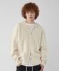 UNTAPPED STUDIO Oversized 2-Way Aran Cable Knit Zip-Up Hoodie 5 Colors