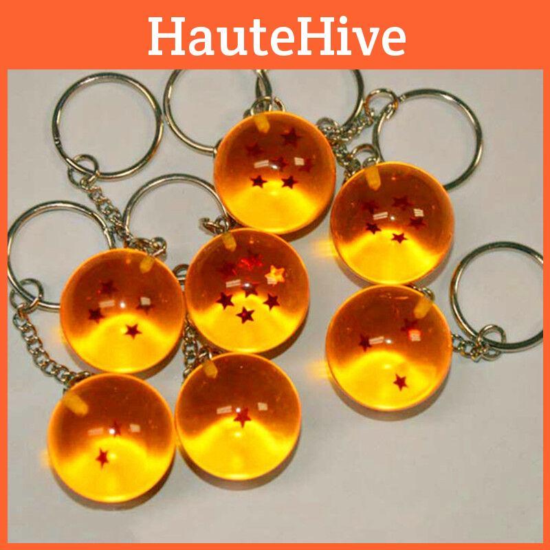 Аниме Премиум Качества DBZ Dragon Ball Z Косплей Кристальный Шар Звезды Брелок