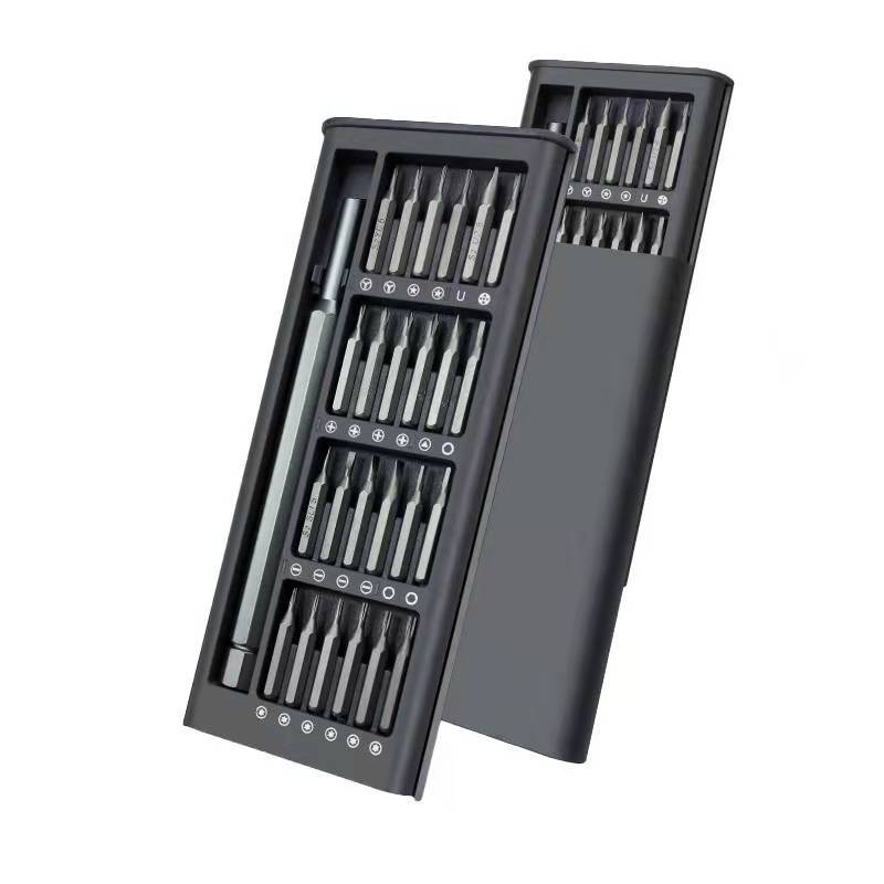 Набор отверток 25 в 1, прецизионные магнитные отвертки, мини-футляр для инструментов, съемный для ремонта умного домашнего ПК и телефона