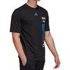 adidas Футболки Мужские Черные С Круглым Вырезом Умеренные GI6394