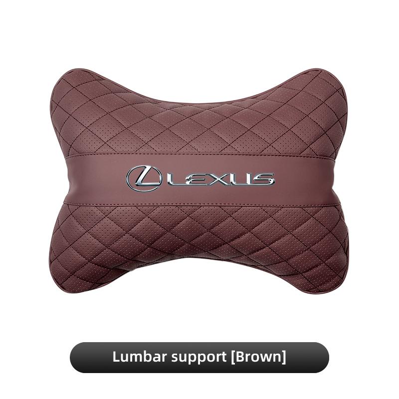 Автомобильные кожаные аксессуары для подголовника сиденья, поясничной подушки Для Lexus RX300 IS200 IS250 ES350 Ct200h UX250h NX300h RX350 ES300h RX400h