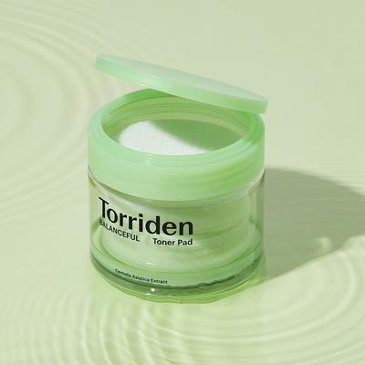 Успокаивающие тонизирующие подушечки Toriden Balanceful Cica 60 листов