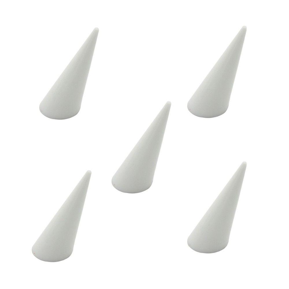 Органайзер для сережек, полка для колец, акриловый конусный держатель колец, выставочный стенд для ювелирных изделий