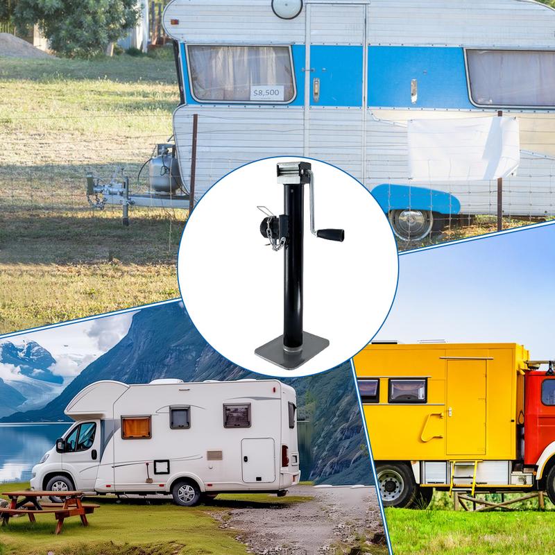 Выдвижные опорные домкраты для автофургонов, грузоподъемность 1763 фунта, сверхпрочные домкраты для прицепов, стабилизаторы для автофургонов, сверхпрочные стальные опорные домкраты, тяжелые