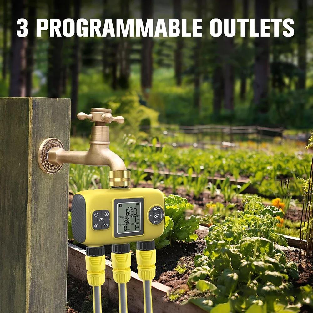 Garden Maintenance Automated Irrigator 15.2*12.8*8cm Easy Setup Flexible Placement Promotes Healthy Plant Growth For Lawns