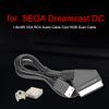 AV-кабель для телевизора, RGB-кабель Scart 1,8 м / 6 футов, игровой сменный соединительный кабель, улучшение четкости изображения для SEGA Dreamcast DC