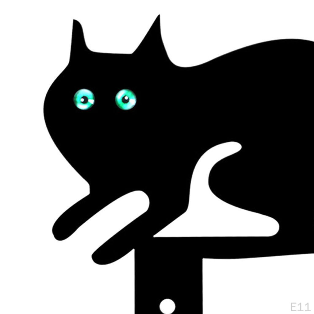 Acrylic Cat , Animals Cats Statue Decor, Ornaments Yard Decorative, Pathway, Floor, Flower Bed