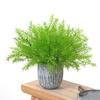 Dark Green Simulation Plant Winter Grass Pot Flower Unfading Grass Plant Modern
