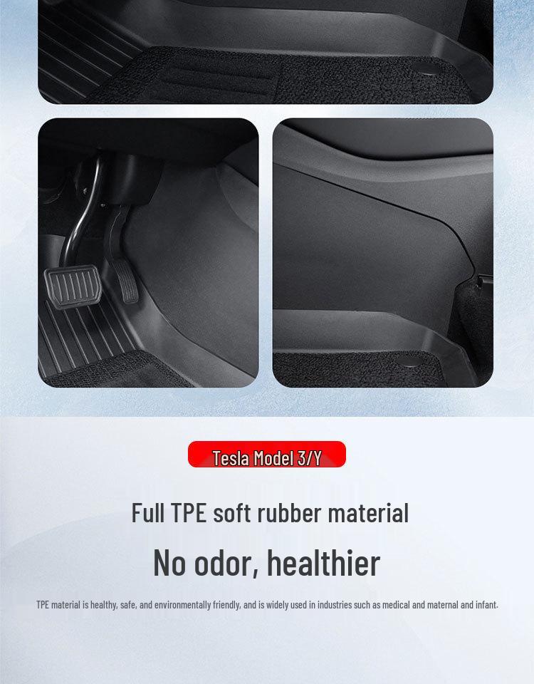 Tesla Model Y/YL Center Console Anti-Kick Pads - Thickened Protector for Driver & Passenger Sides