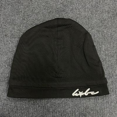 Y2K хип-хоп ретро мода повседневная универсальная мужская и женская шапка-пуловер двойного слоя с вышивкой букв