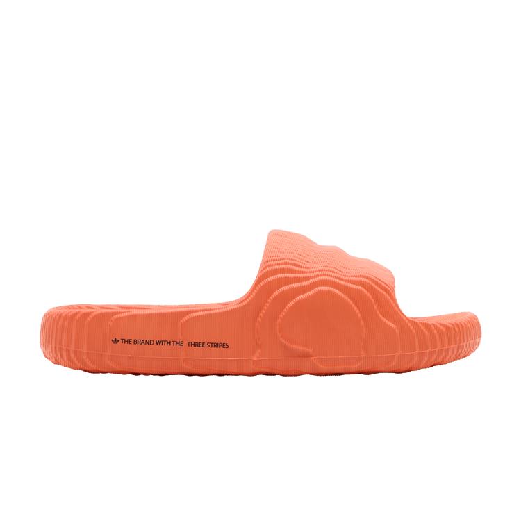 adidas Adilette 22 Slides Orange Core Black