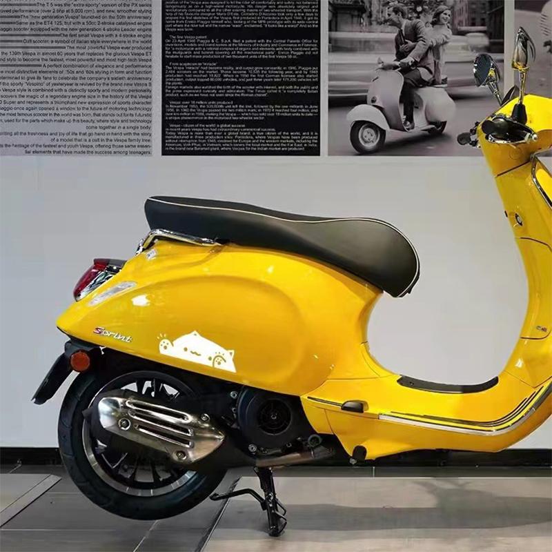 Симпатичные наклейки для автомобиля с котом, закрывающие царапины, украшения автомобиля, наклейки на окна, лазерная наклейка на окно автомобиля, Настенный декор, грузовик, автомобиль