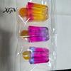 Gradient Color Ice Stick Toy Squeeze Stress Relief Simulation Cream Anxiety Lolly Sensory Hand Exercise Relaxation Tool Summer Party Gift Ball
