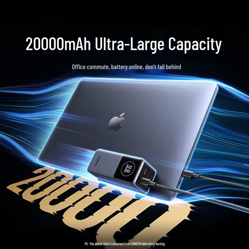 Ugreen 100 Вт PD 20000 мАч Внешний аккумулятор для ноутбука