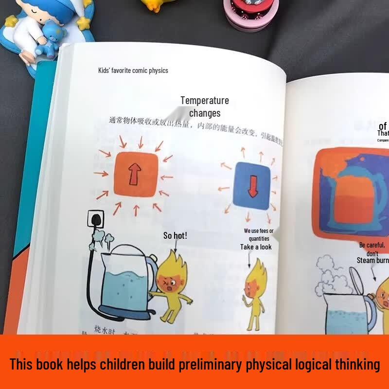 Kids' Favorite Cartoon Chemistry & Physics 2-Book Set