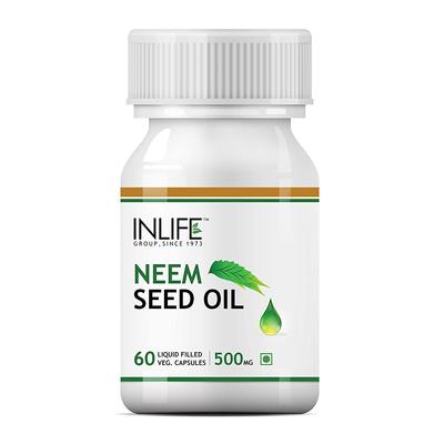 Масло семян Нима (60 кап, 500 мг), Neem Seed Oil,