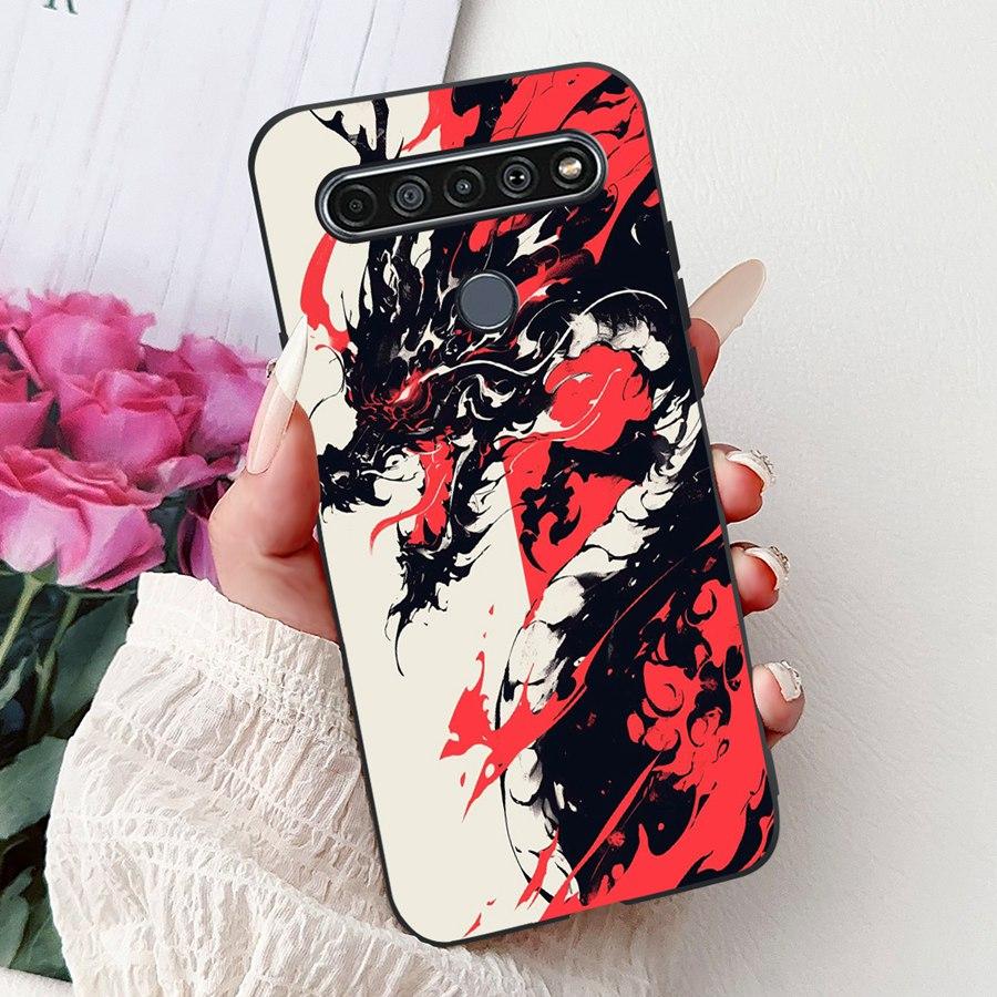 For LG K61 2020 Case K41s K51s 2020 Cute Cartoon Printing Cover Phone Case For LGK61 K 41 s k 51s Soft Silicone Bumber Shells