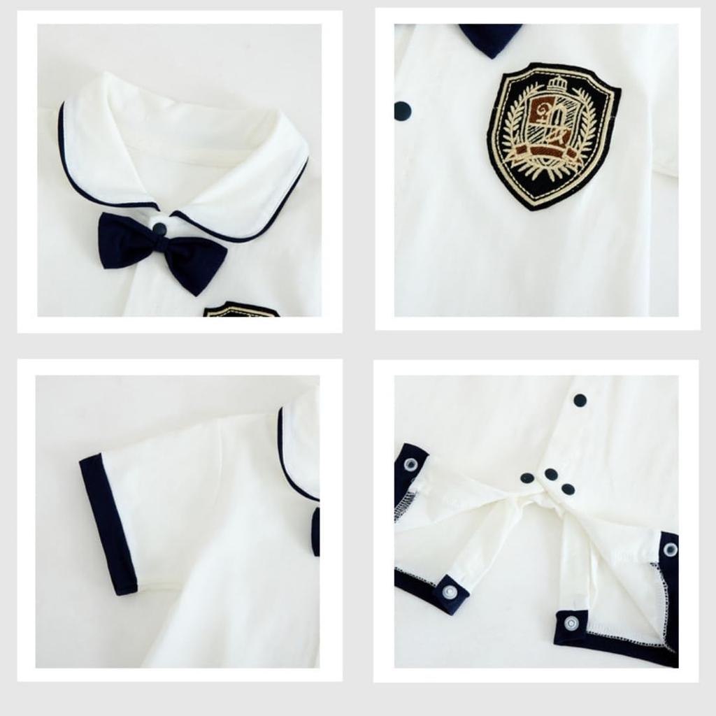 Детский формальный короткий Детская одежда для Идеально подходит для Первого приема пищи Детский храм и размер Mum&nny Комбинезон, Рукав, Мальчики, Церемонии, Свадьбы, Вечеринки, Дни рождения,