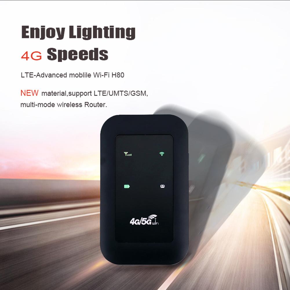 4G LTE Роутер 150 Мбит/с WiFi Повторитель Усилитель Сигнала Сетевой Расширитель Мобильная Точка Доступа Карманный Беспроводной Mifi Роутер Слот для SIM-карты