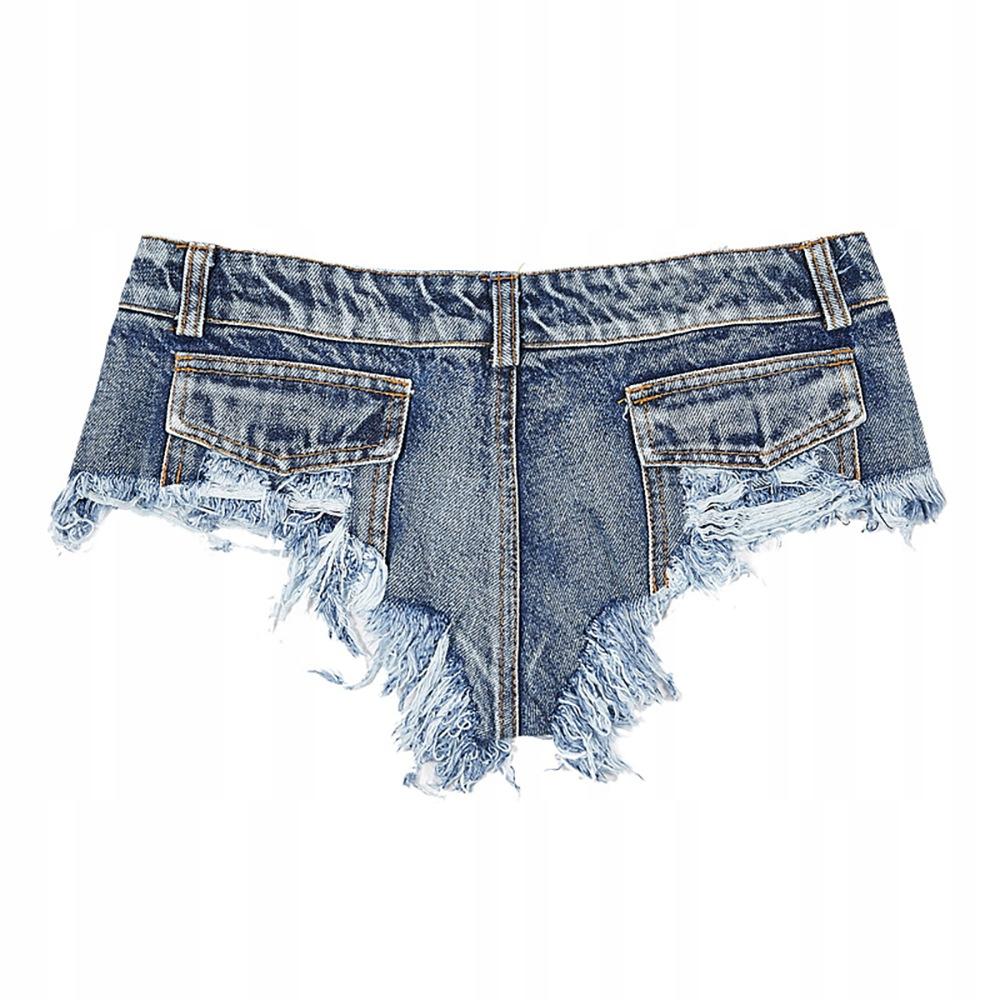 Women's Short Denim Shorts High Waist Shorts Skirtty Sexy Size S