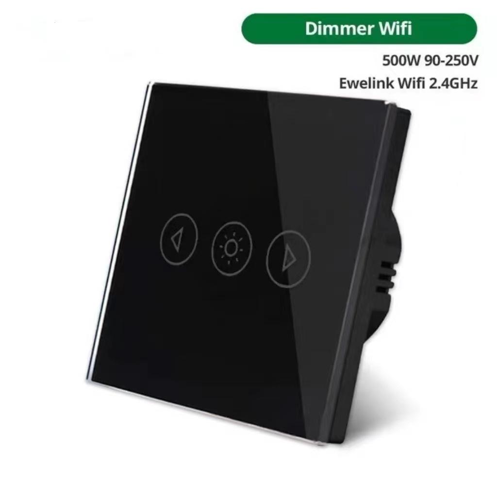 Умный WiFi-выключатель с диммированием и бесступенчатой регулировкой, стандарт ЕС