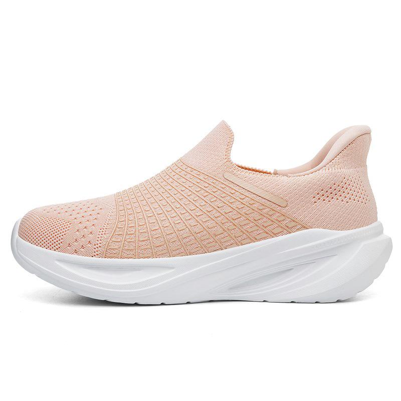 Универсальные летние спортивные слипоны из Flyknit - Удобная амортизация для мужчин и женщин