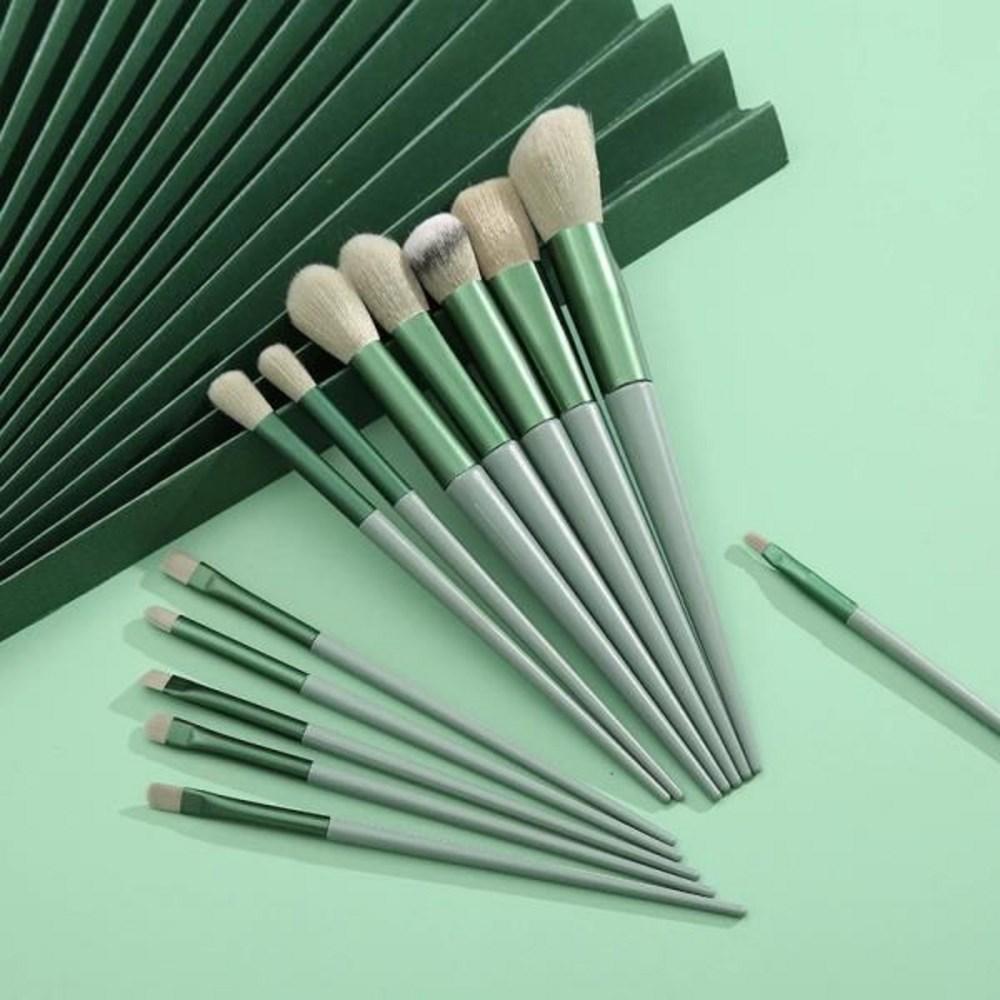 Makeup Brush Set Philose Multi Color Professional Face Foundation Concealer Loose Powder Blush Ah, 06 Purple Cloth Bag, 1 Piece