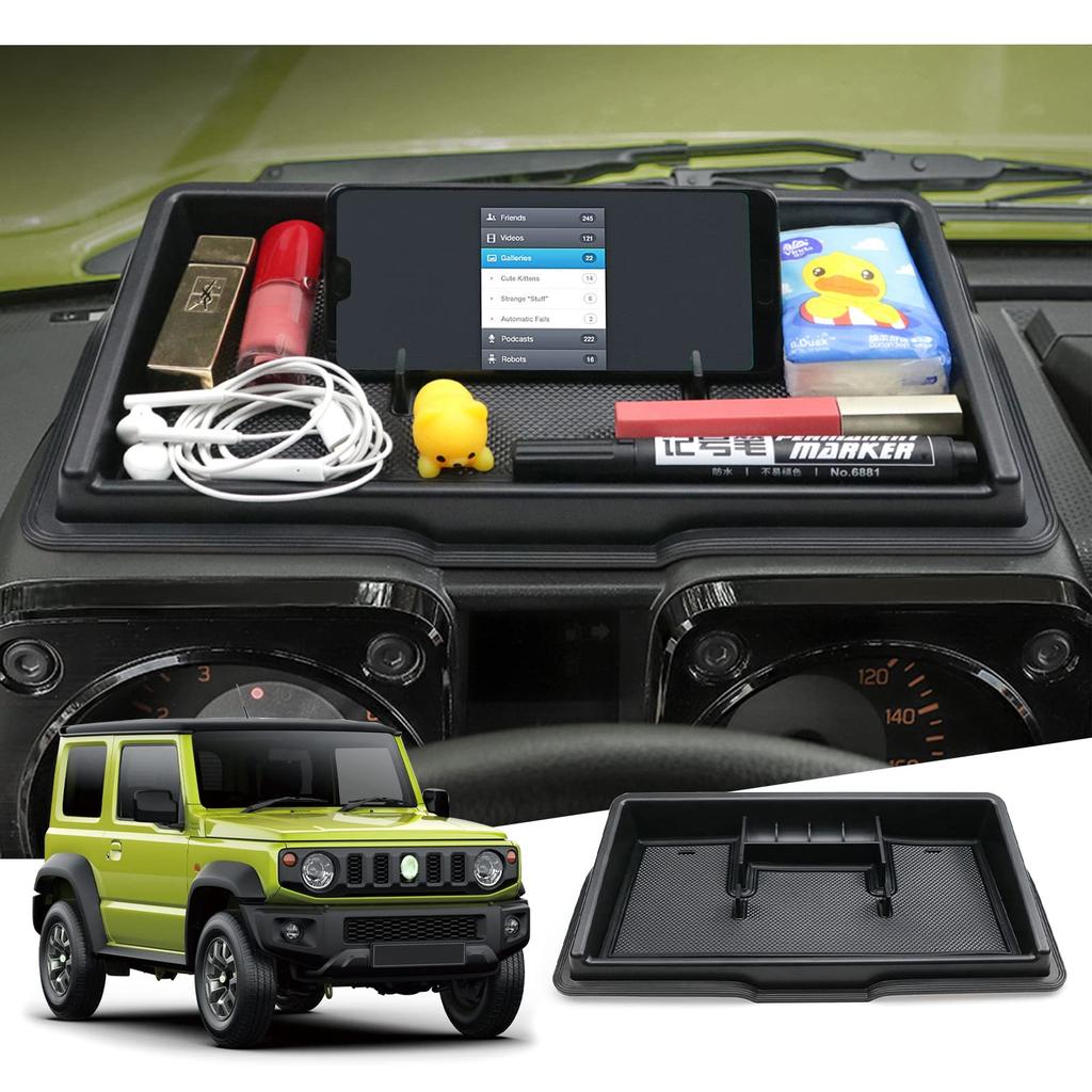 Suzuki Jimny JB64 4-го поколения Jimny Sierra 3-го поколения JB74 SUZUKI Jimny Эксклюзивный автомобильный ящик для хранения вещей Внешний консольный ящик Лоток для приборной панели SIERRA