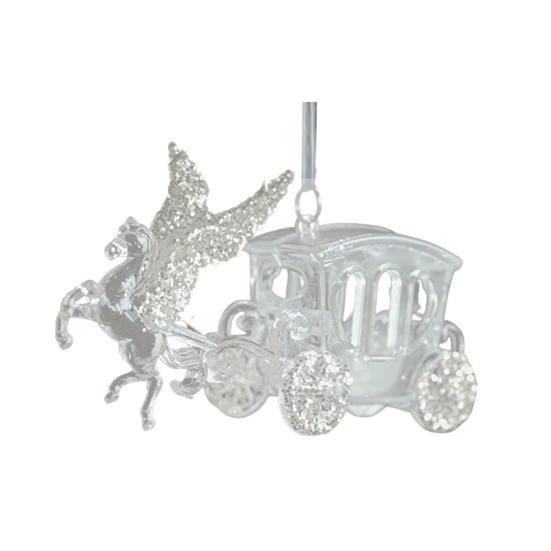 Кристально чистый рождественский орнамент Сверкающее дерево/балерина/бант/звезда Рождественское подвесное украшение для спальни, гостиной, фермерского дома, праздничного домашнего декора