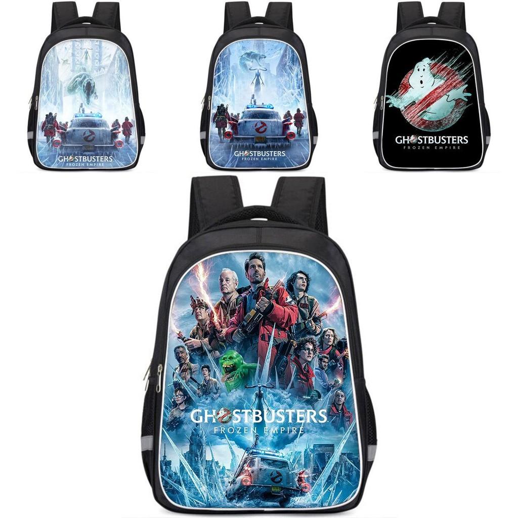 Durable Oxford Cloth Ghostbusters Frozen Empire School Backpack For Students
