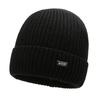 Thick Fleece Lined Knit Cap Women Warm Hat Skullies Beanies Men's Winter Hat Knitted Hat