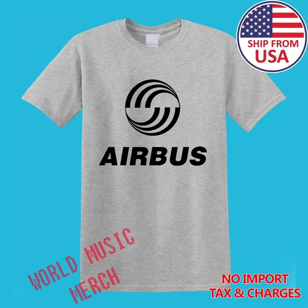 Airbus Авиационная компания Airbus Мужская Серая Размер S-5XL