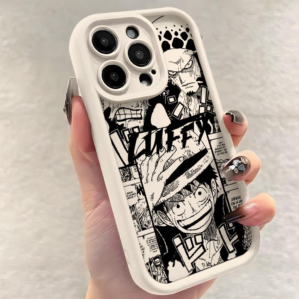 Ones Pieces Luffys Zoros Phone Case For Samsung Galaxy A17 A07 A06 A26 A16 A06 A35 A55 A25 A05s A15 A54 A34 A36 A24 4G 5G Soft