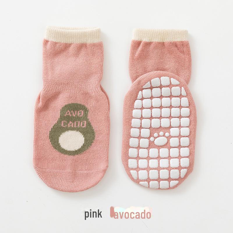 25 шт. в упаковке весенних детских носков - милые носки-тапочки из чесаного хлопка в горошек с рисунком для малышей и детей постарше