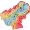 Silk Scarf Light Weight Practical Portable Women Chiffon Scarves for Daily Wear